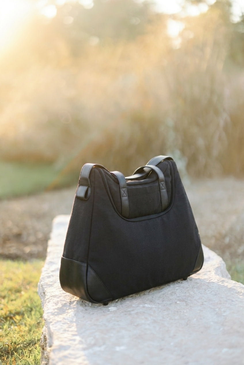 Trio diaper bag for everyday outdoor use with premium minimalist design